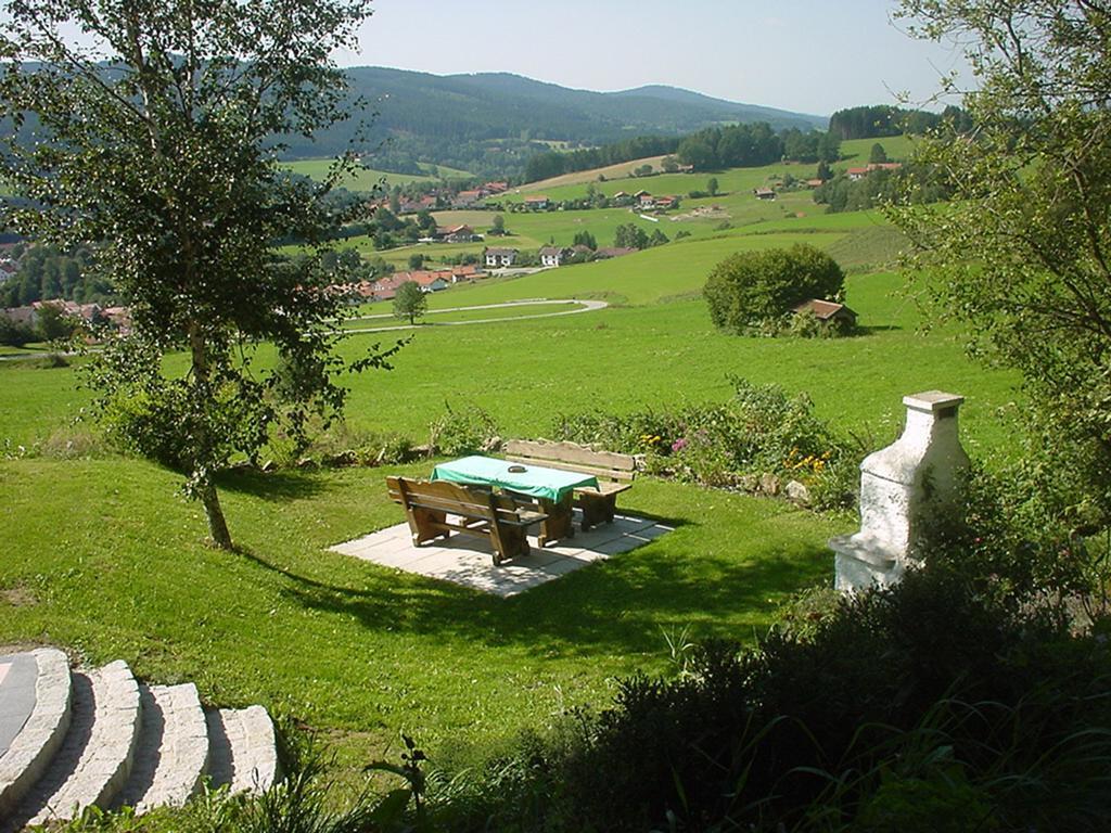Wellness Ferienwohnungen Zellertalblick Drachselsried Esterno foto
