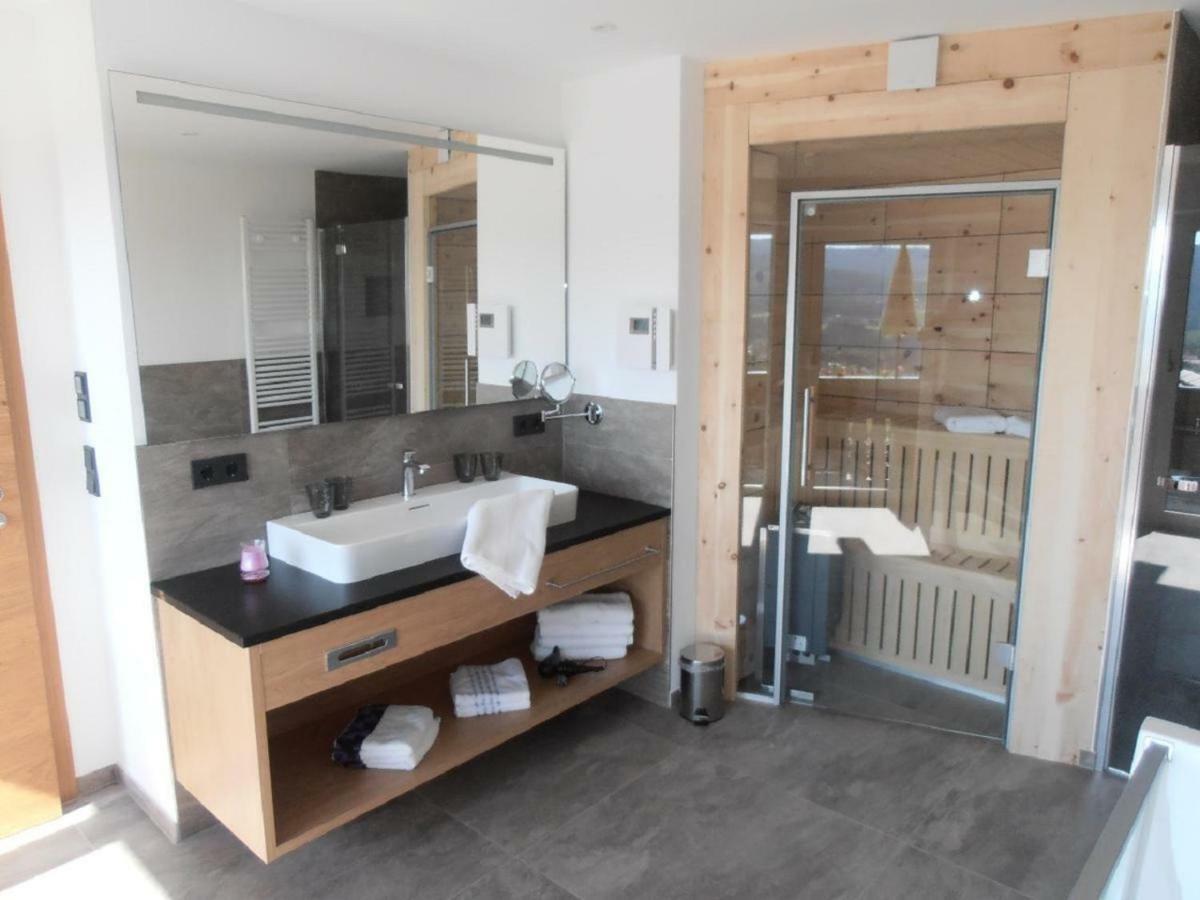 Wellness Ferienwohnungen Zellertalblick Drachselsried Esterno foto